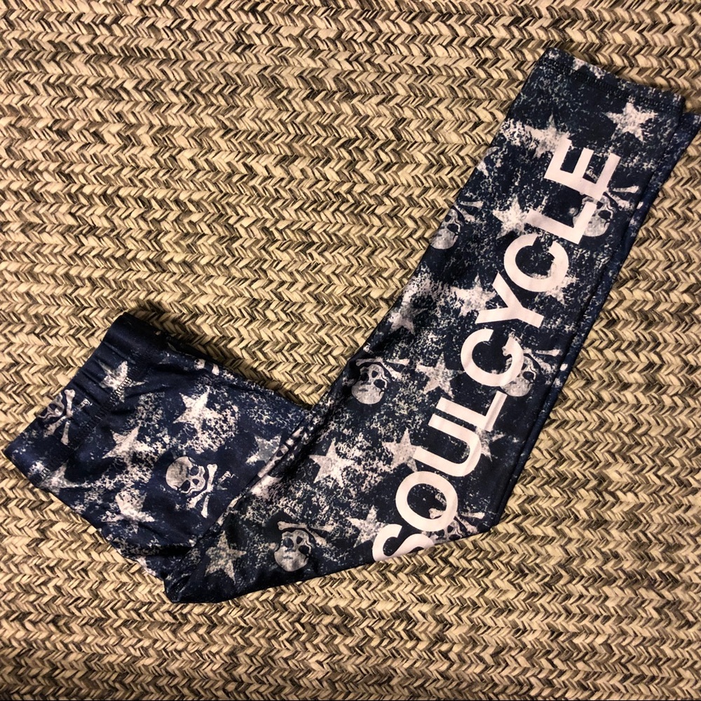 SoulCycle x Zara Terez Star skull Capri legging